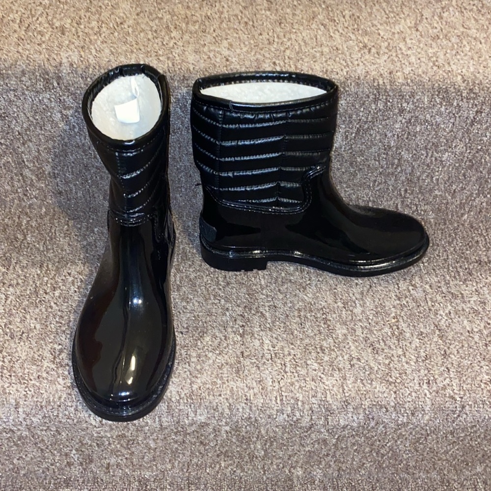 ♠️🤍♠️NWOT Nautica Faux Sherpa Fully Lined Rain Boots